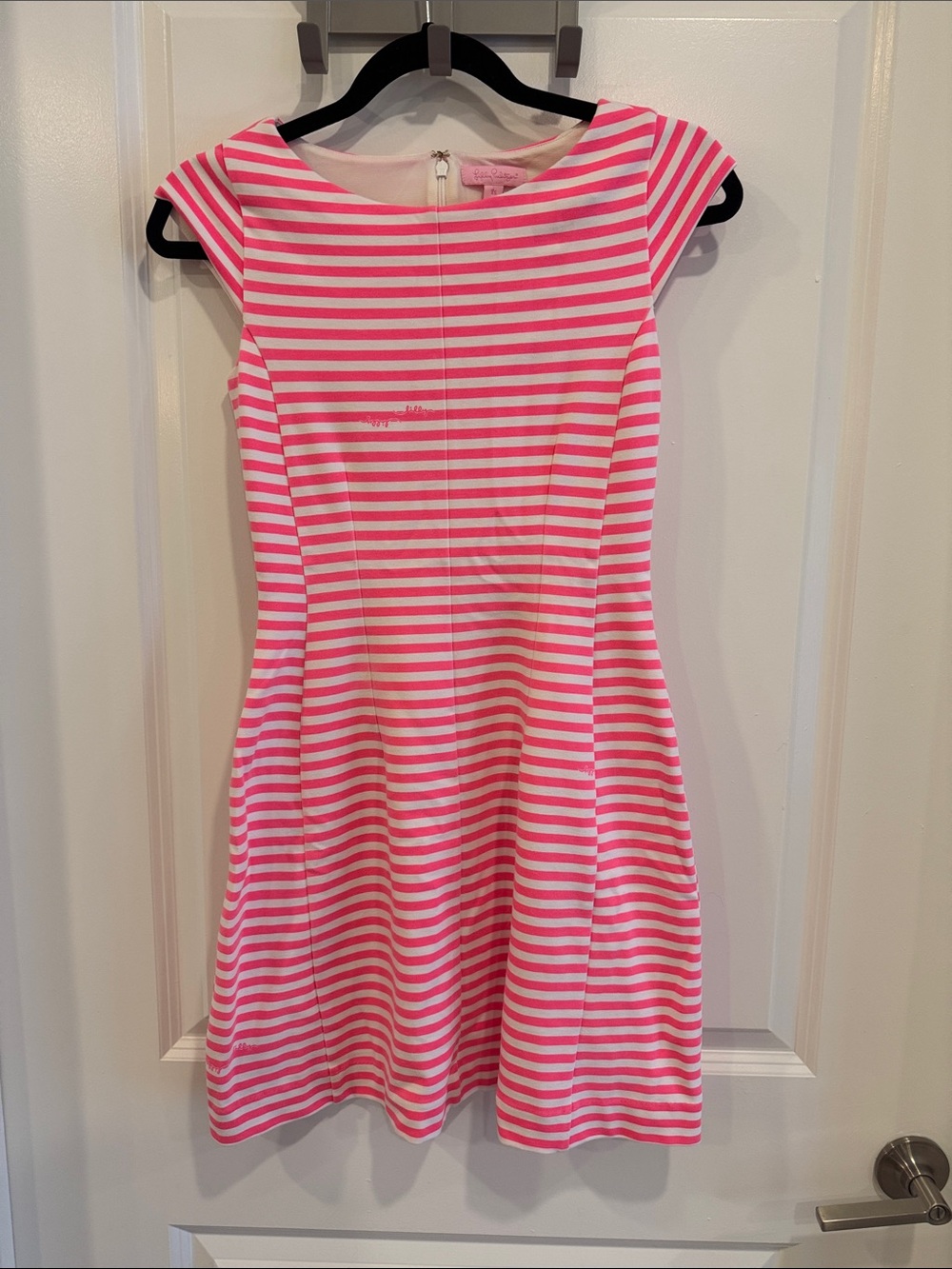 Pink and White Striped Lilly Pulitzer Dress